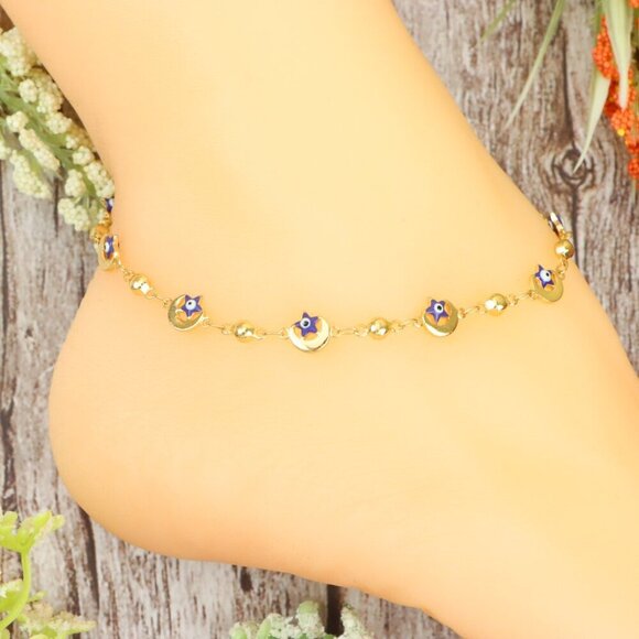 "Dainty Anklet for Women – Elegant Everyday Jewelry & Perfect Gift | MLCRC1226 - Picture 7 of 10